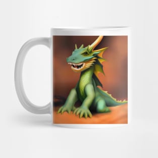 Baby Green Dragon Mug